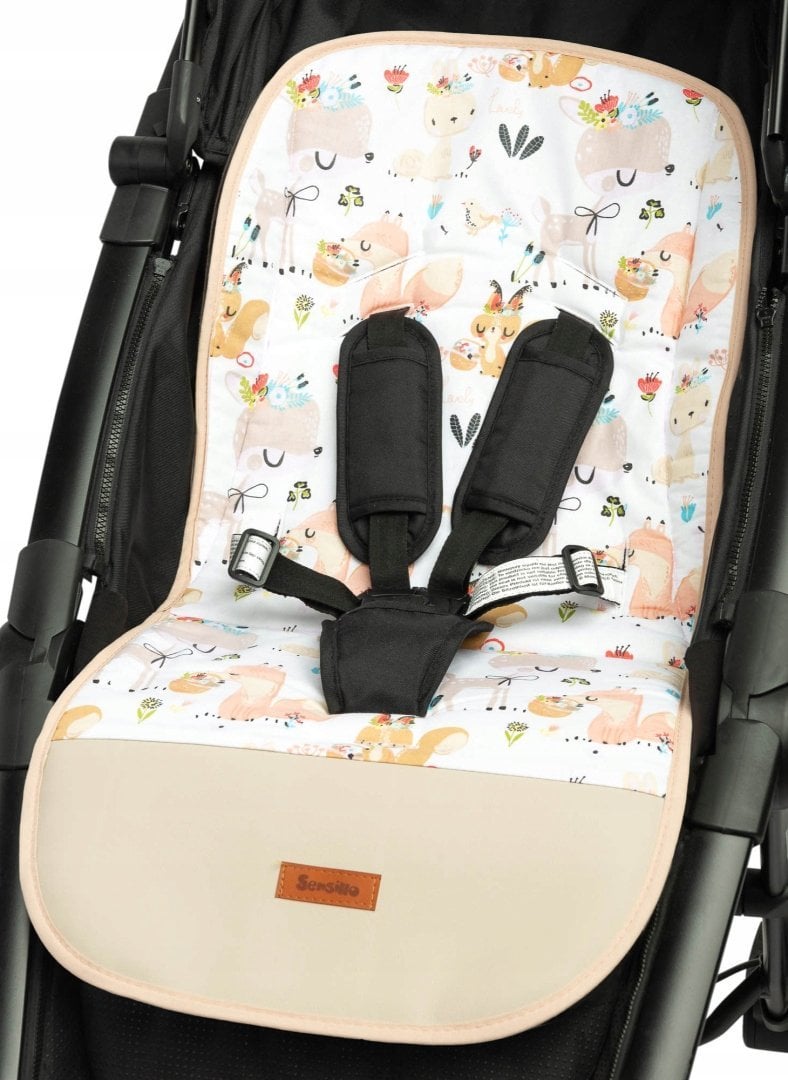 Sensillo WKŁADKA DO WÓZKA VELVET- PIKNIK