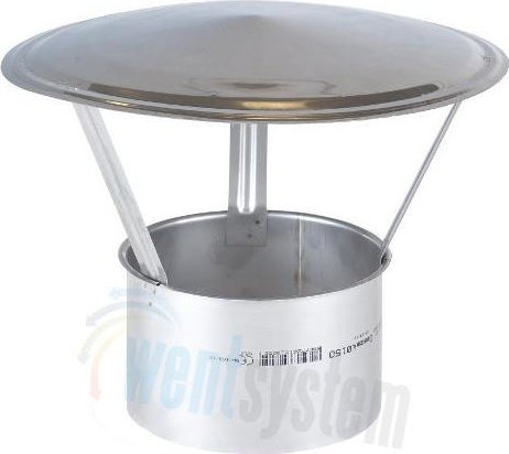 Master Okap ze stali nierdzewnej Ø150mm