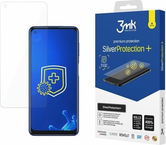 3MK 3MK Silver Protect+ Motorola Moto G Power 2021 Folia Antymikrobowa montowana na mokro