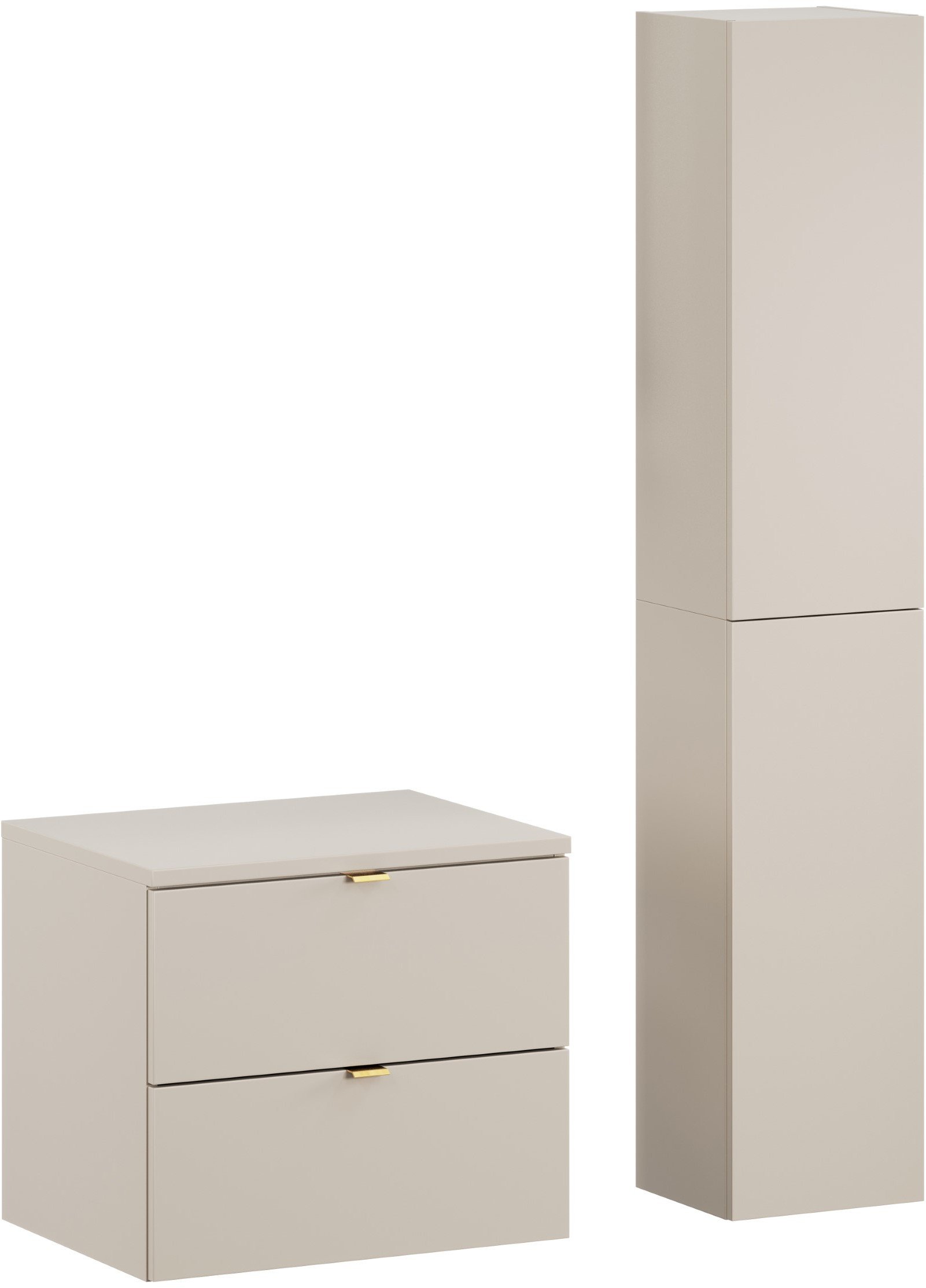 Zestaw meblowy 60cm z blatem i Szafką wysoką