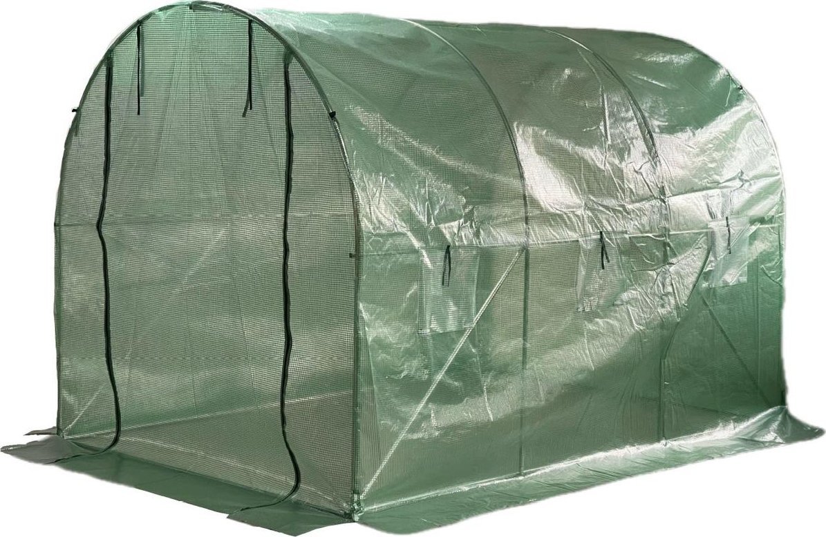 Saska Garden FOLIA POSZYCIE COVER NA TUNEL OGRODOWY SZKLARNIĘ 200x300x200CM ZIELONA