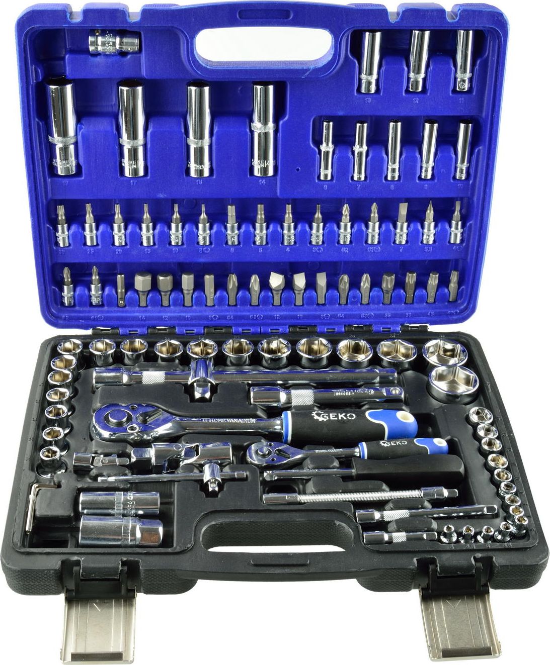 Geko Zestaw kluczy nasadowych 94el.CRV GEKO(3)