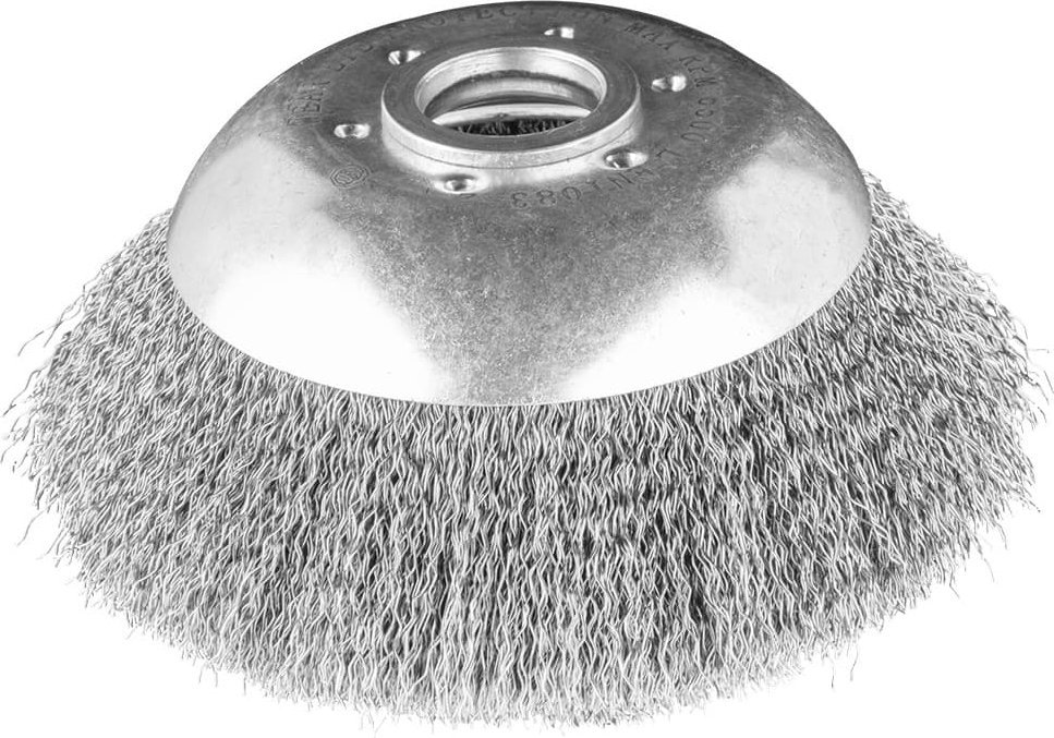 Graphite Szczotka druciana do kosy spalinowej 150 x 25,4 mm, miękka, druty falowane