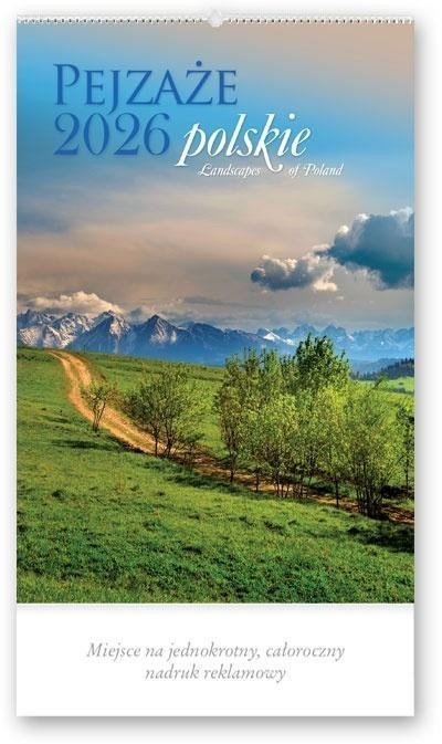 Kalendarz 2026 reklamowy Pejzaże polskie