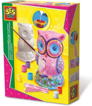 SES Odlew gipsowy 3D - Sowa (238175)