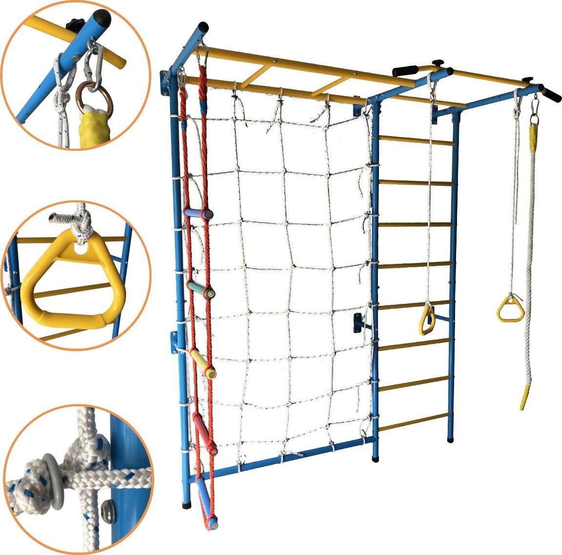 Master Drabinka Gimnastyczna dla Dzieci z Akcesoriami MASTER Ribs 7