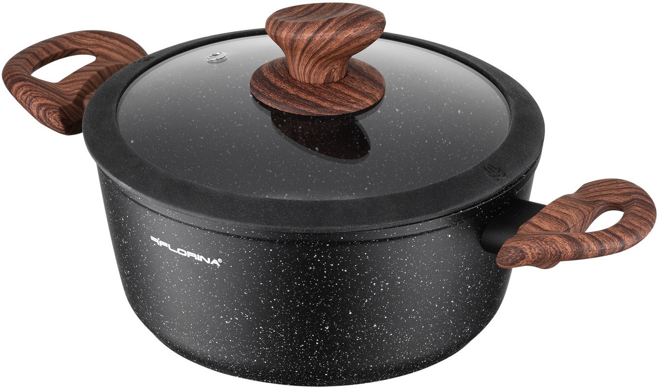 Garnek aluminiowy Florina Master Black 28 cm 6.5l