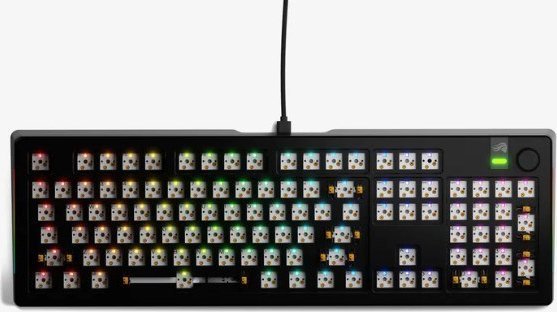 Klawiatura Glorious GMMK 3 Pro 100% Custom Gaming - Barebone, ANSI-Layout, schwarz