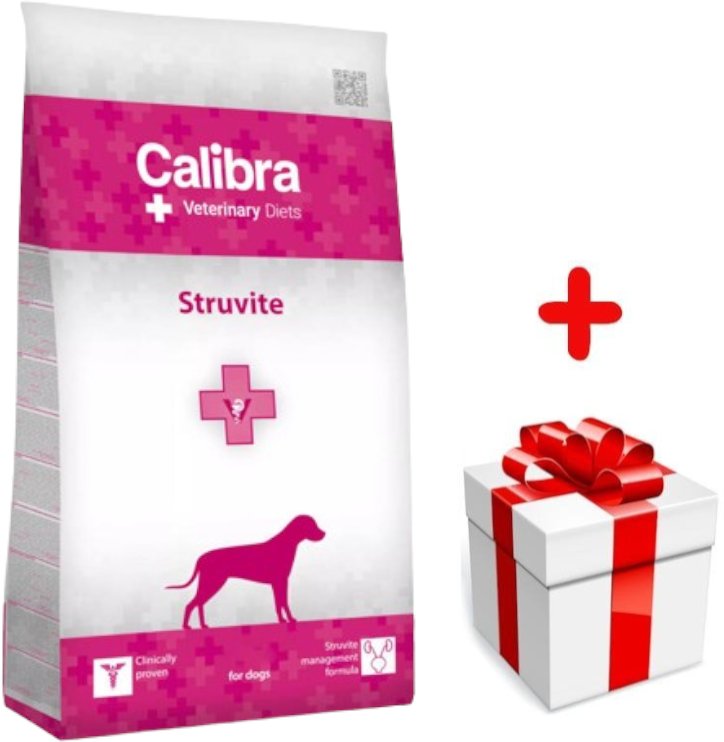 Calibra Veterinary Diets Dog Struvite 12kg + niespodzianka dla psa GRATIS!