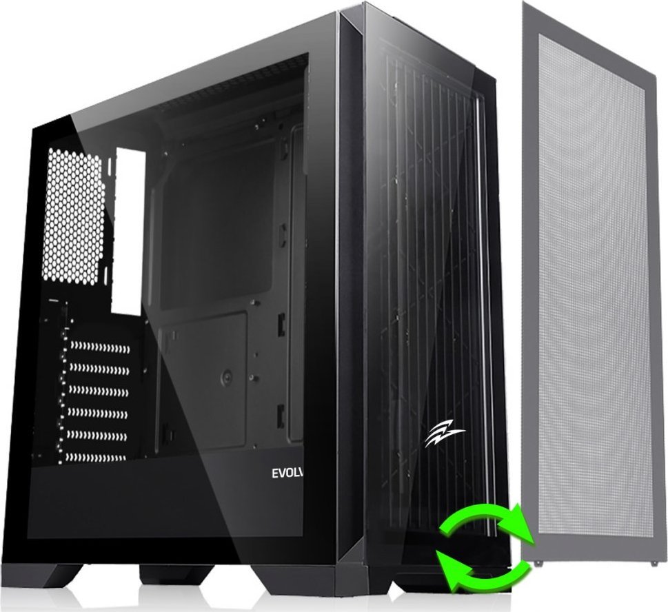 Obudowa Evolveo Ptero Q2 czarna (PTEROQ2)