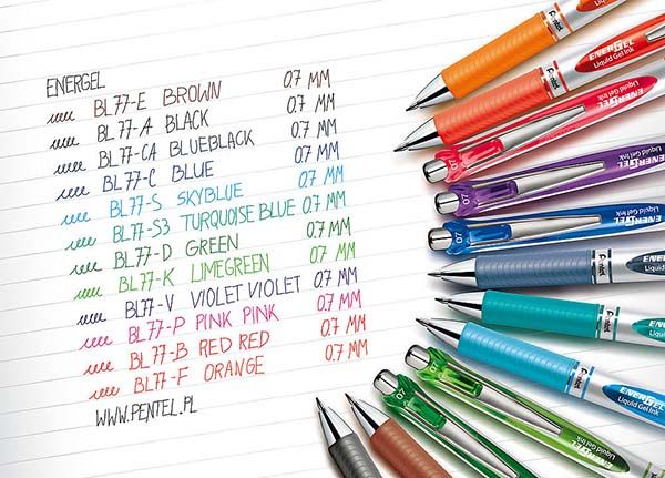 PIÓRO KULKOWE 77 S BŁĘKITNE (BK77-SX)