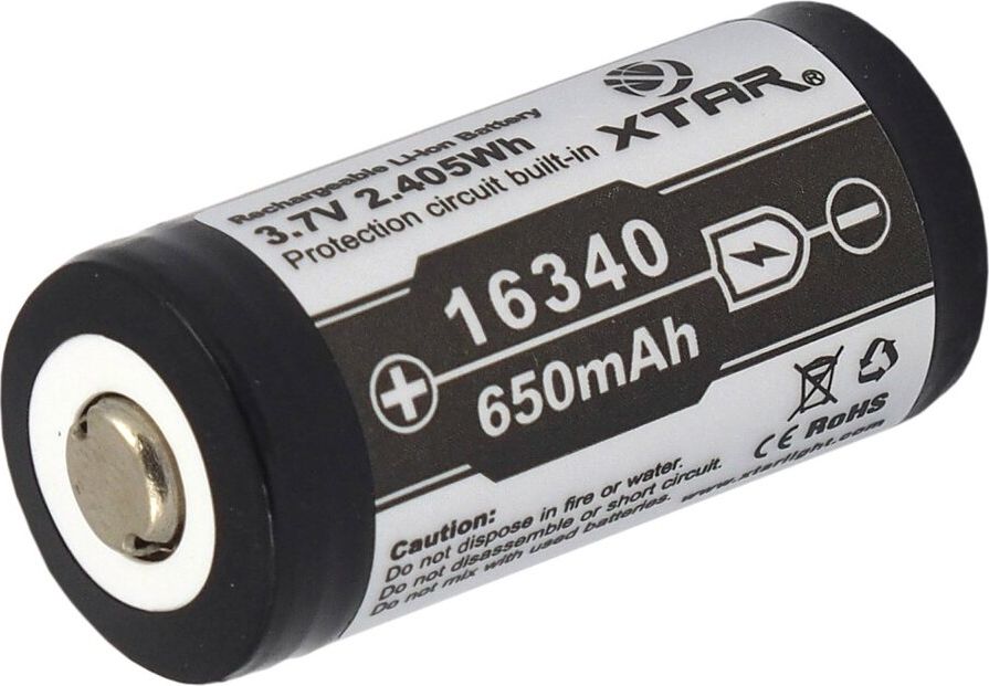 Xtar Akumulator 16340 650mAh 1 szt.