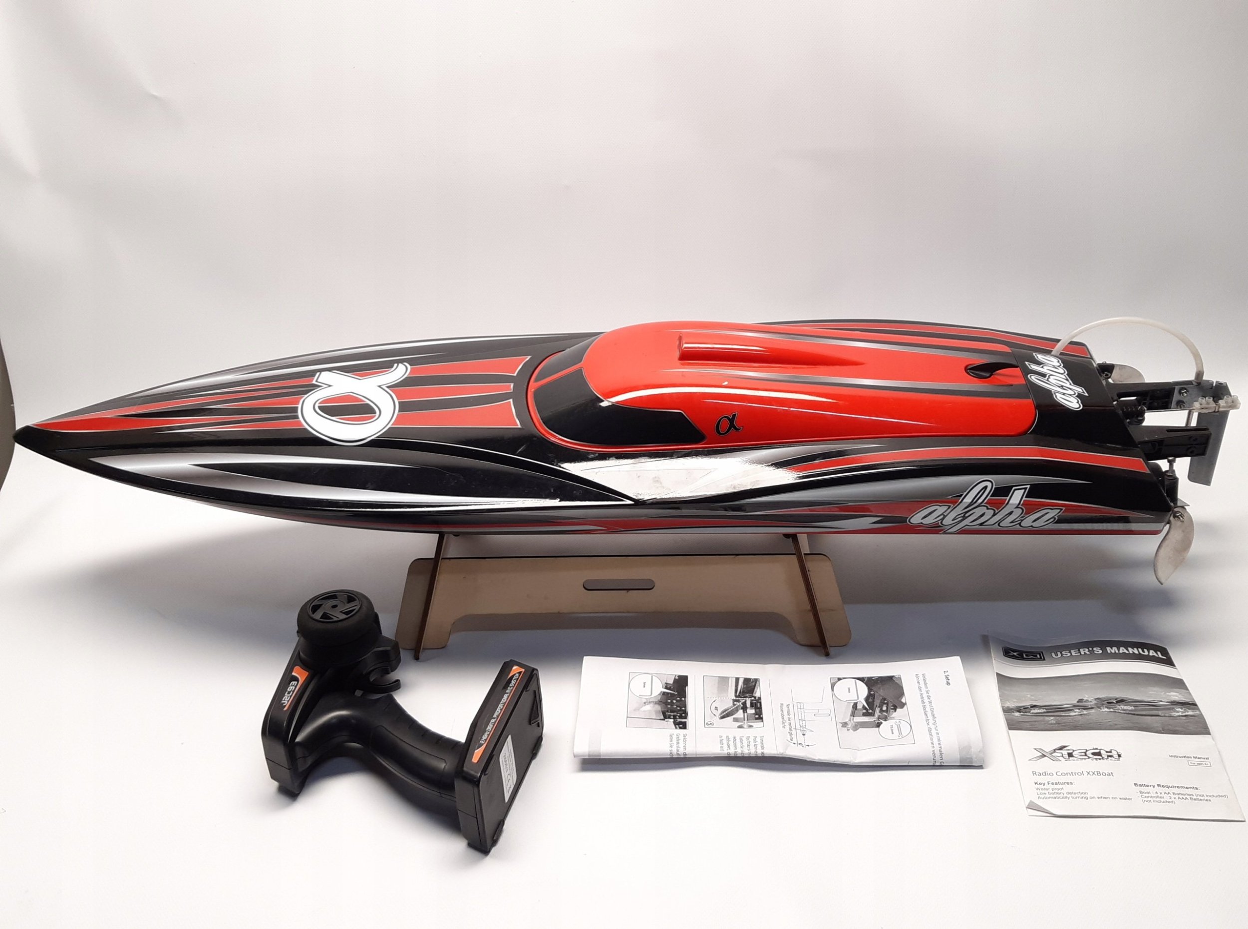 Amewi Amewi RC Boot Alpha Flame Scheme Rennboot/Ohne Akku/14+