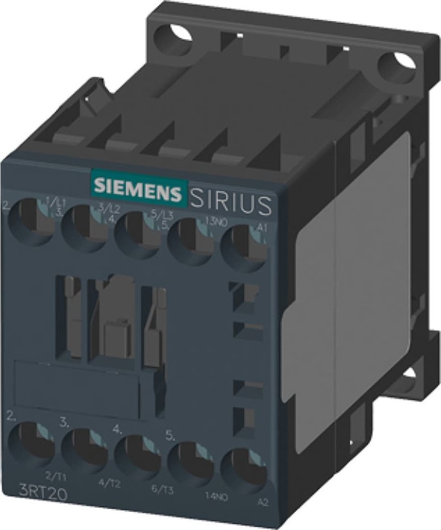 Siemens Stycznik mocy 12A 3P 24V AC 0Z 1R S00 3RT2017-1AB02