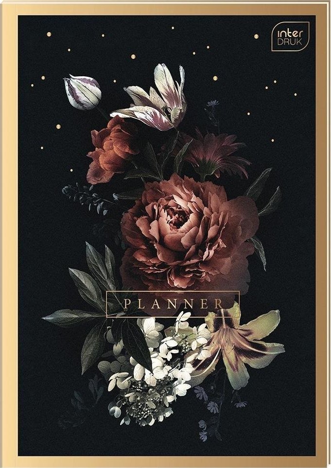 Interdruk Planer A5/80K Satin Gold