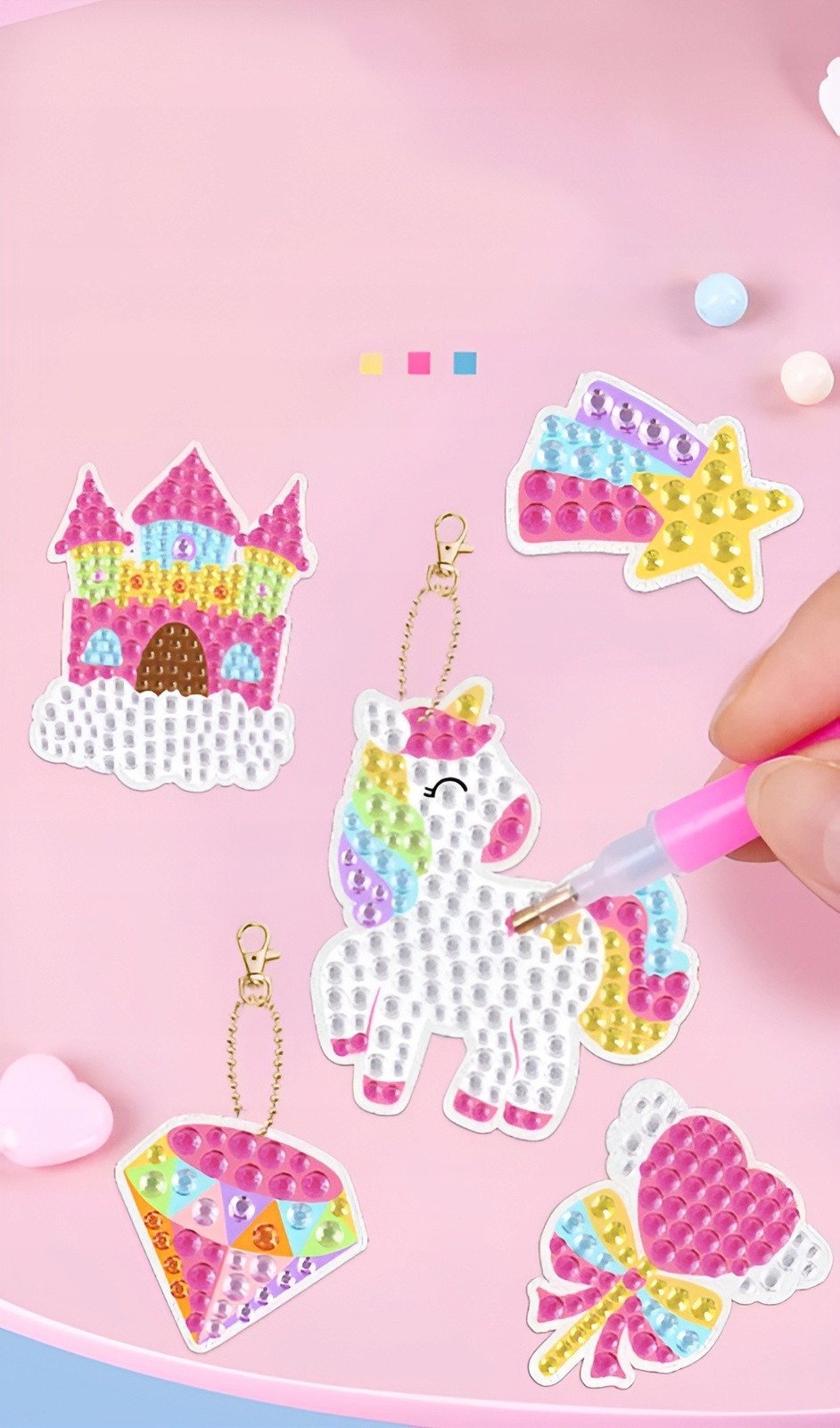 Zestaw do zawieszek jednoroÅ¼ce