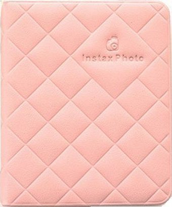 LoveInstant Album Mini na 36 Zdjęć do Fuji INSTAX Mini 11 / 9 / 8 / 7 / 40 / 90 / Pikowany Różowy