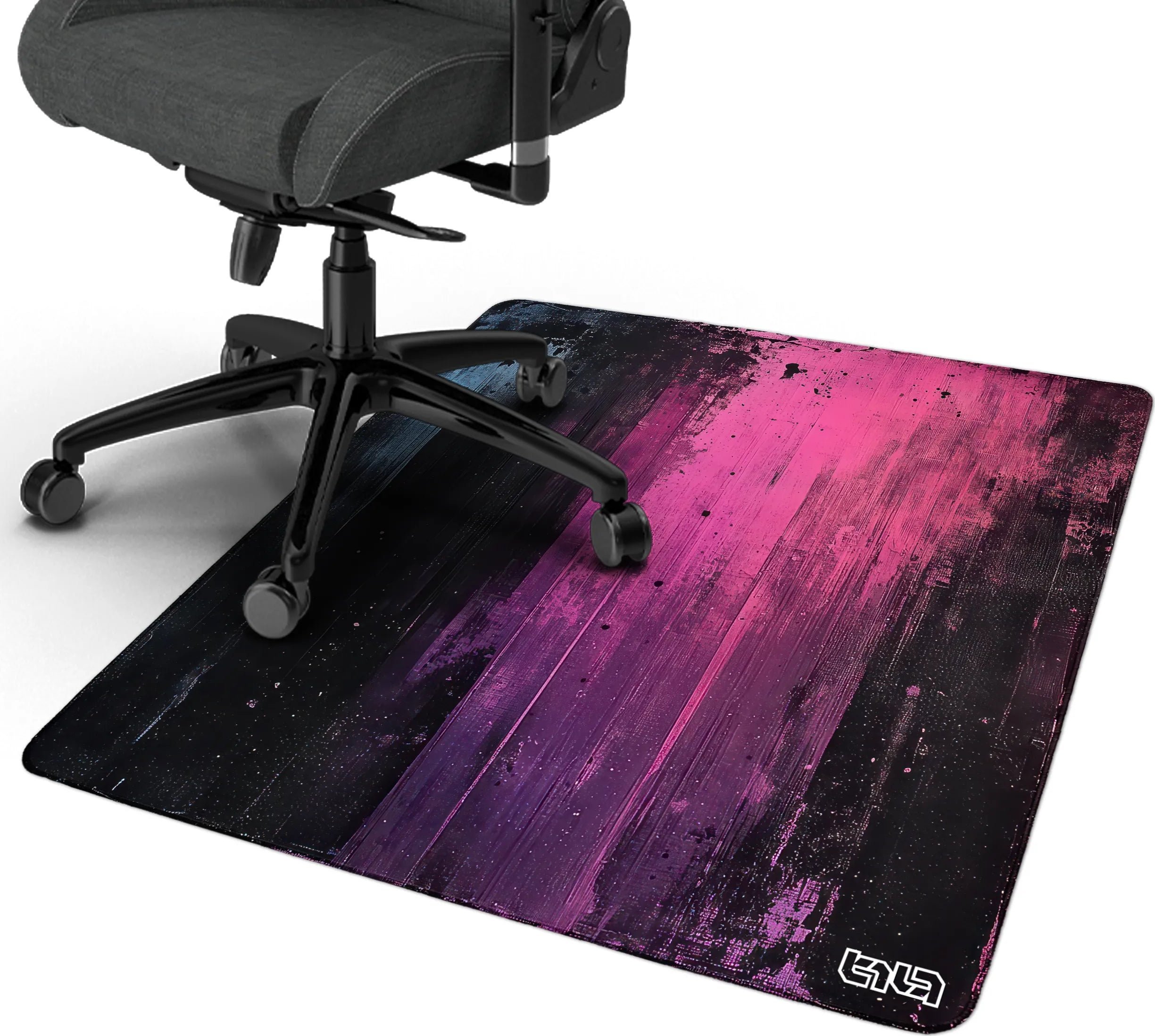 Tilt Mata pod Krzesło Farba na Deskach 100x100