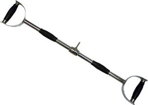 inSPORTline Drążek uchwyt zaczepowy do atlasu srebrny (2729)