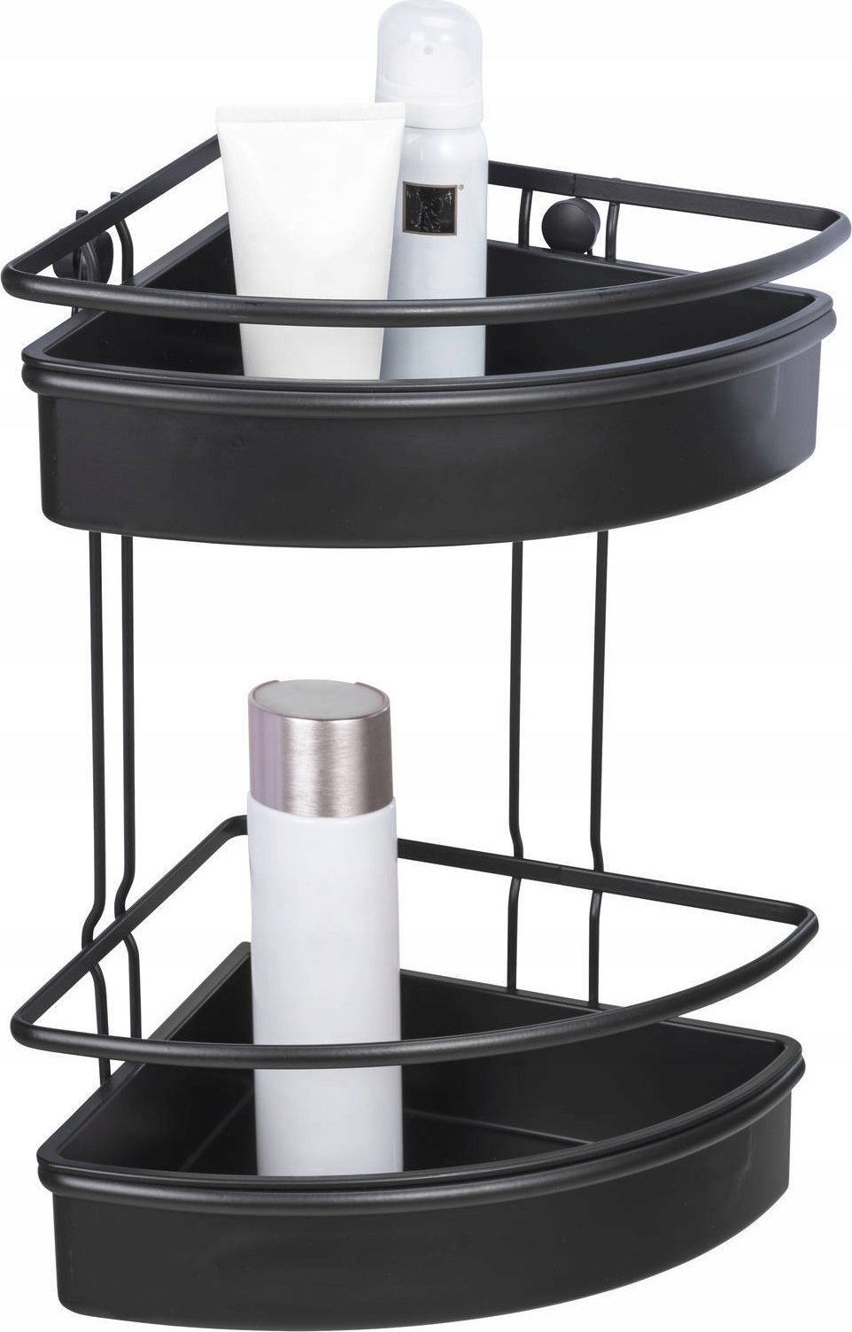 Wenko Narożna półka łazienkowa MOLINELLA, 2 poziomy, WENKO