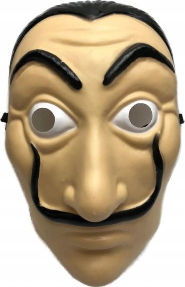 Korbi Maska BELLA CIAO DOM Z PAPIERU LA CASA DE PAPEL