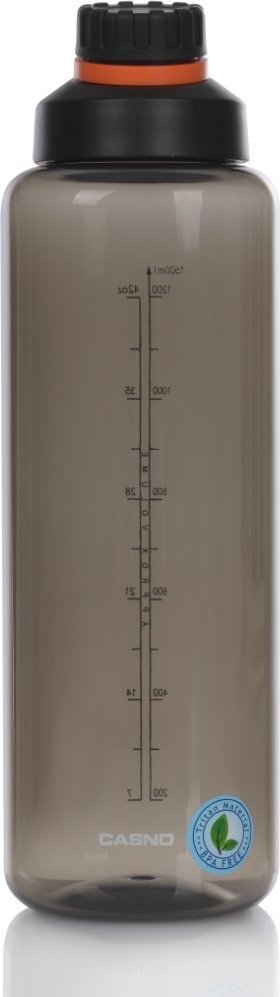 Butelka tritanowa Casno James Clear 1500 ml czarna