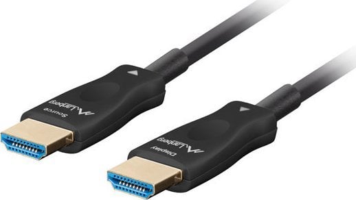 Kabel Lanberg HDMI - HDMI 20m czarny (CA-HDMI-30FB-0200-BK)