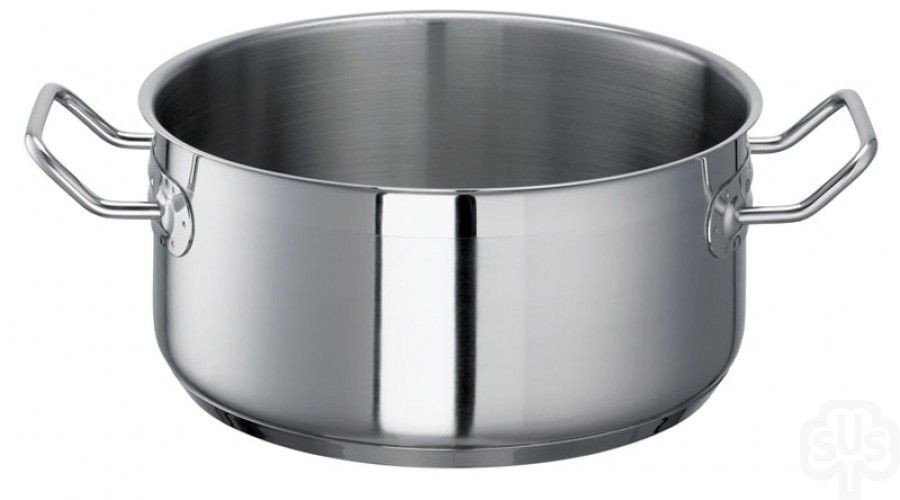 Gastro SUS Garnek niski 20cm 3,30l wysokość 10,5 cm 163000-20