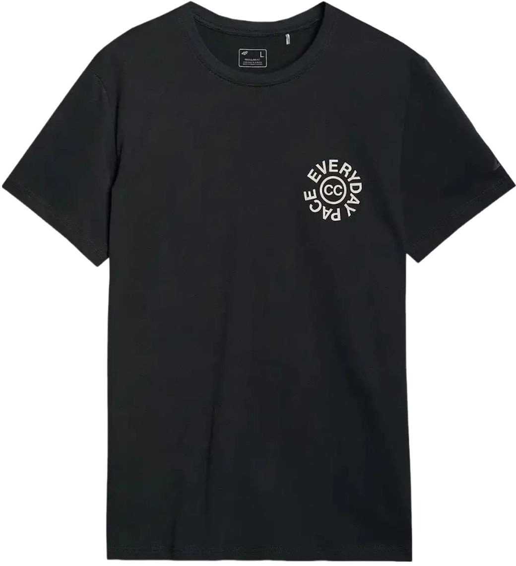 KOSZULKA MĘSKA BAWEŁNIANA T-SHIRT 4F M1980 SPORTOWA