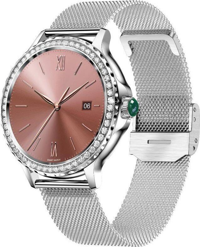 Smartwatch Rubicon RNCF19 Srebrny (RNCF19)