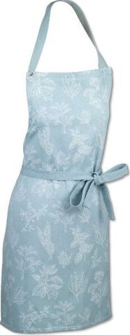 Kela Fartuch kuchenny, 100% bawełna, 80 x 67 cm, błękitny Svea / Kela