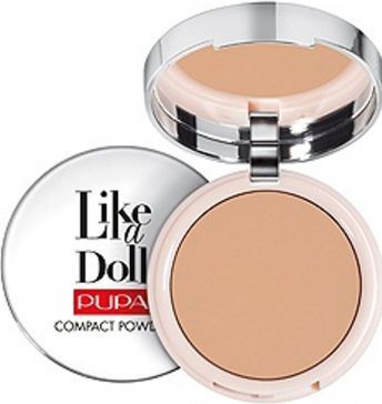 Pupa Like a Doll Compact Powder Puder do twarzy 005 Golden Honey 10g