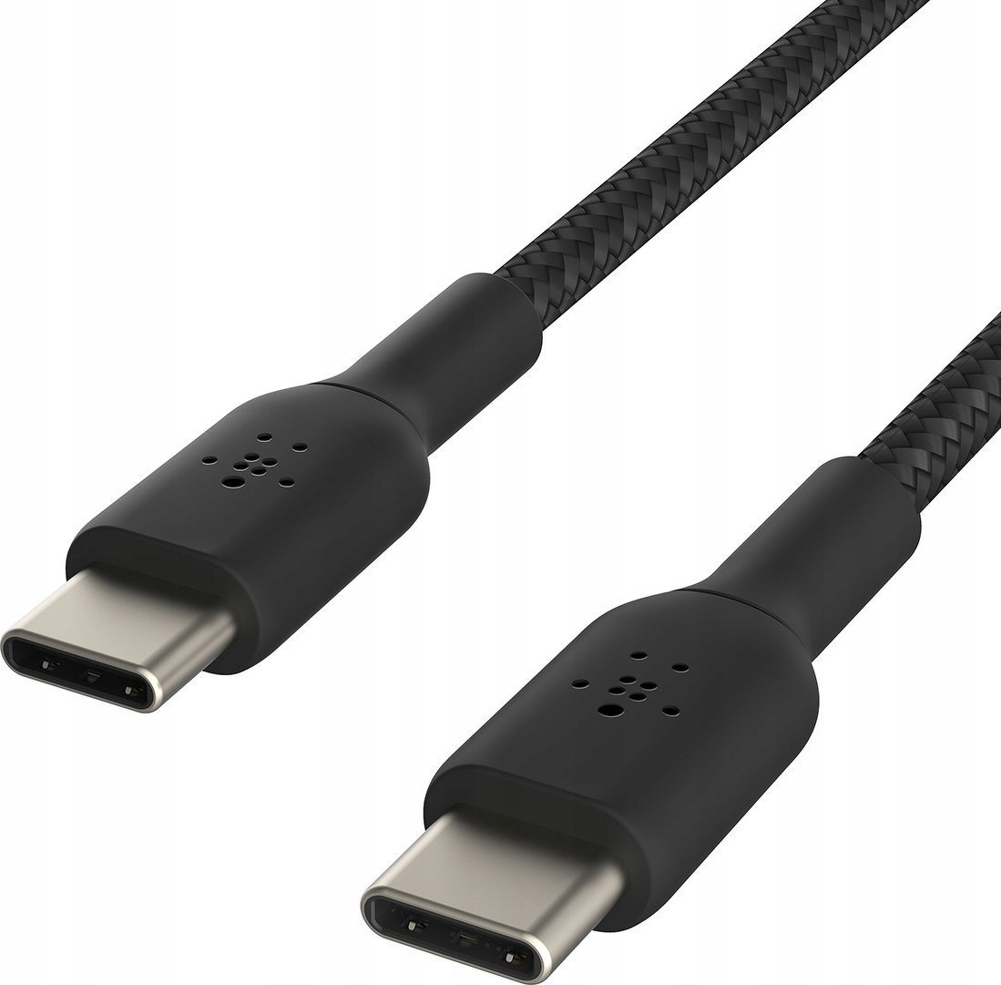 Kabel USB Belkin USB-C - USB-C 0.15 m Czarny (CAB004BT0MBK)