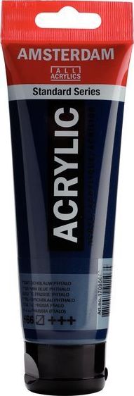 Artequipment Farba akrylowa TALENS AMSTERDAM 120ml 566 - PRUSSIAN BLUE PHTHALO uniw