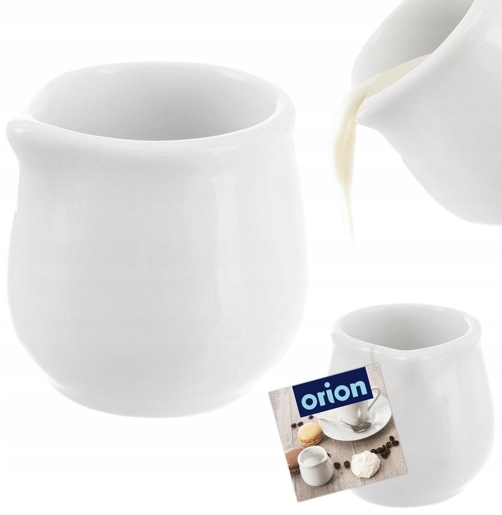 Orion Mlecznik porcelanowy biały MONA 5x4,5 cm, 40 ml