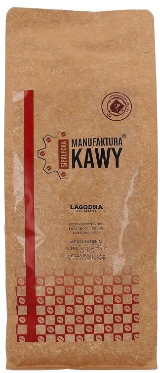 Kawa ziarnista Siedlecka Manufaktura Kawy Kawa ziarnista SMK Mieszanka delikatna 1kg