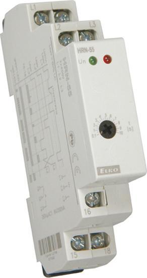 ELKO EP ELKO EP PRZEKAŹNIK DO NADZOROWANIA ZANIKU I KOLEJNOŚCI FAZ HRN-55/3x400V