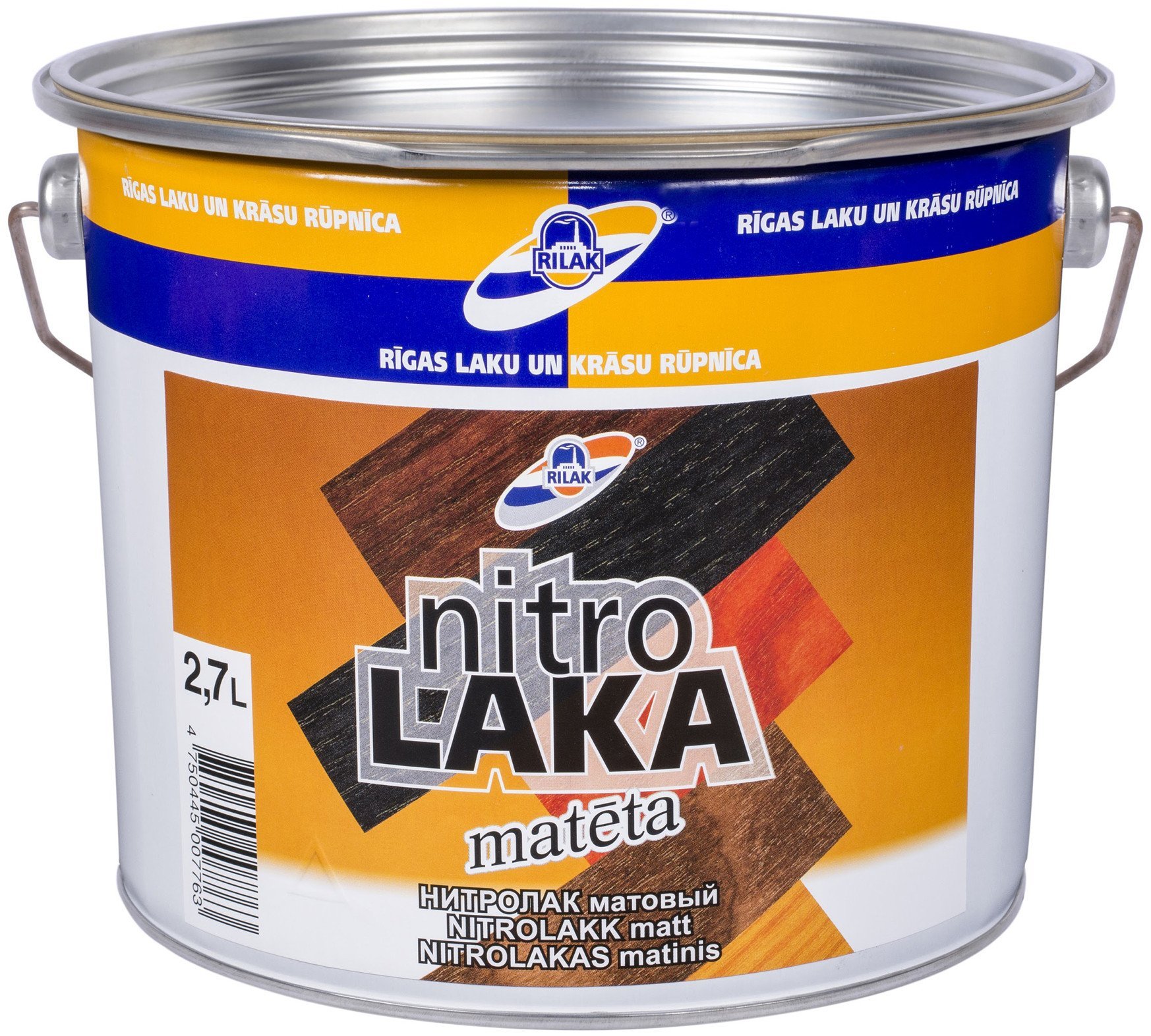 Rilak NITROCELLUOZE VARNISH SEM.MATT(2.7L)