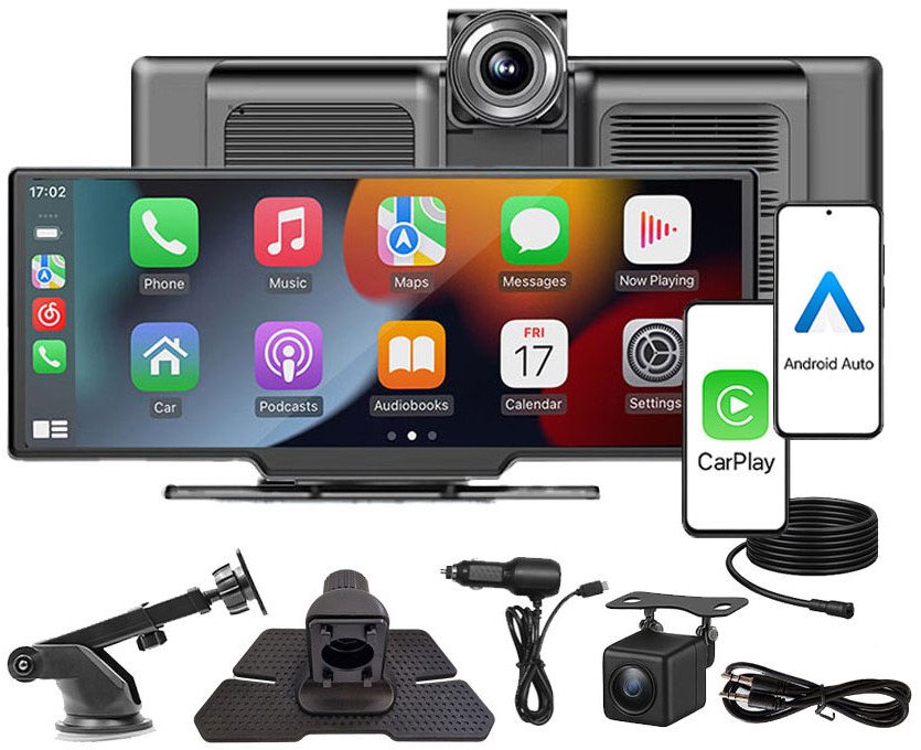 Stacja multimedialna Carplay Android Auto 10,26" 2 kamery