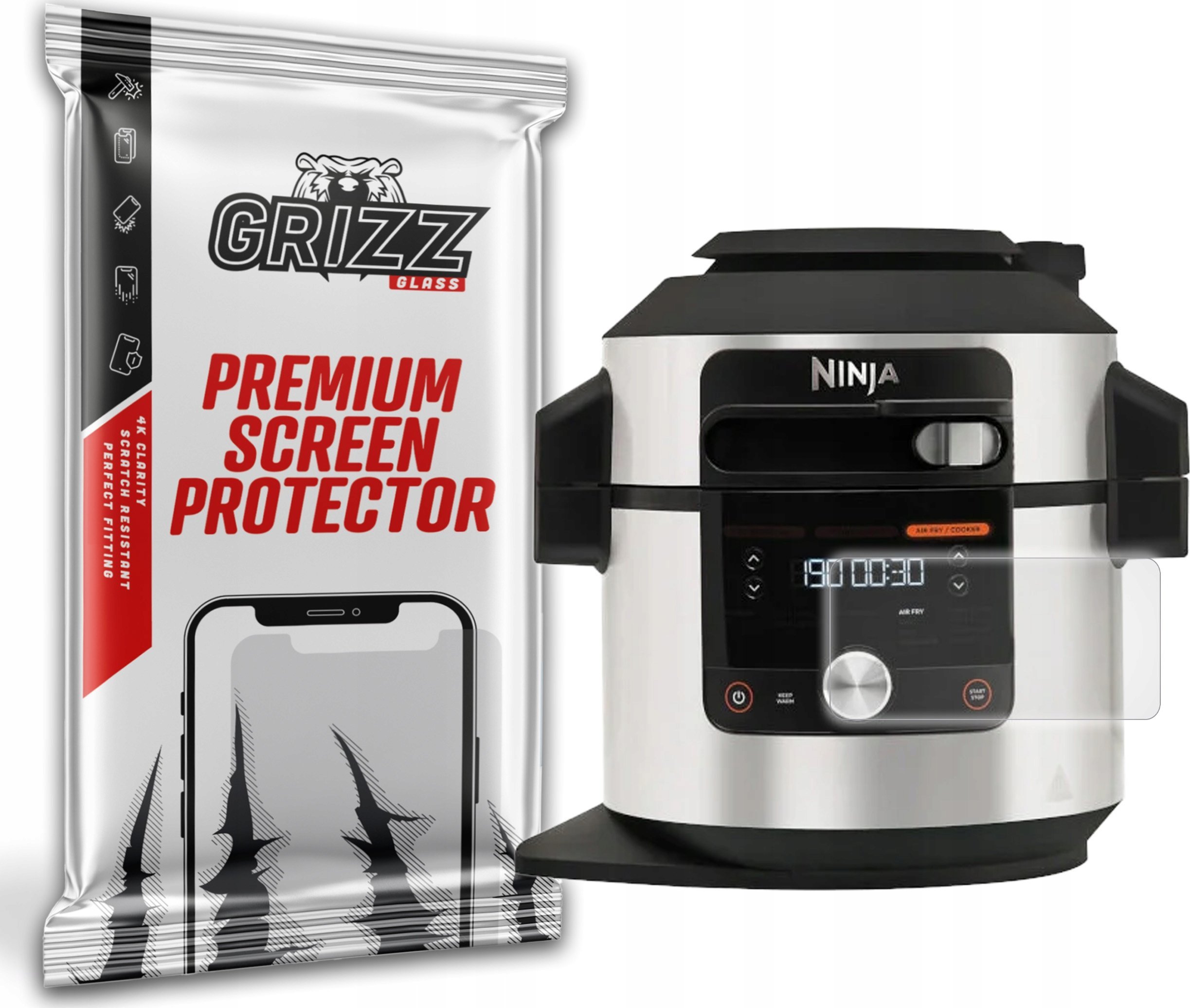 GrizzGlass Folia matowa GrizzGlass PaperScreen do Multicooker Ninja Foodi SmartLid