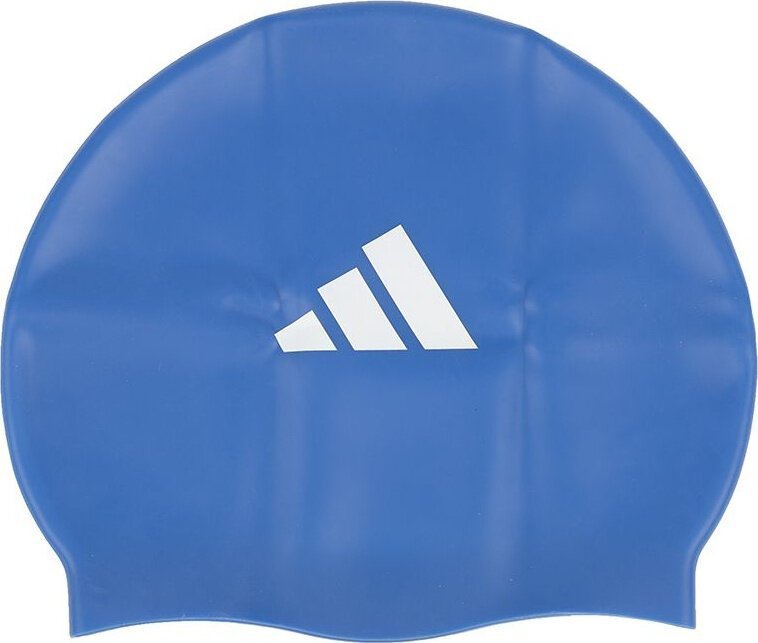 Adidas Czepek pływacki dla dzieci adidas 3-Stripes Swim niebieski IA8304