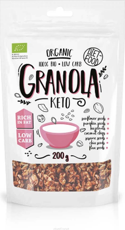 Diet Food Diet Food Bio keto granola 200g