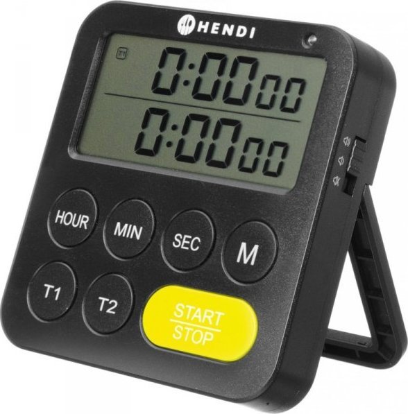 Minutnik Hendi Timer minutnik czasomierz dwuzakresowy 3 tryby alarmu do 100 min