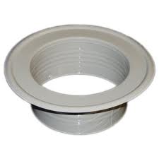 SpiroFlex Rozeta malowana biała fi 120