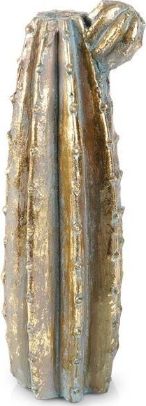 Vilde Wazon na kwiaty złoty kaktus 47,5 cm