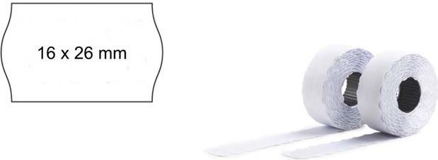 Avery Zweckform ETYK.ZF PLP1626 DO METKOWNIC BIAŁA 16X26 ETYKIETA - PLP1626