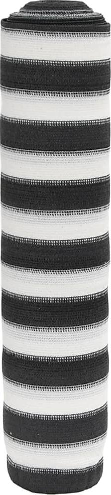 vidaXL Siatka cieniująca, antracytowo-biała, 2x25 m, HDPE, 150 g/m