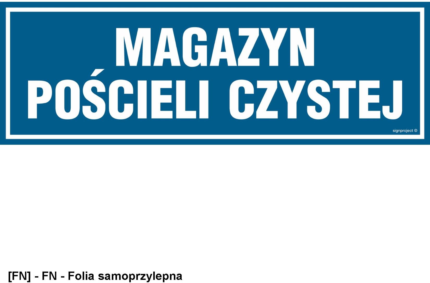 PA361 - Magazyn pościeli czystej 150x50