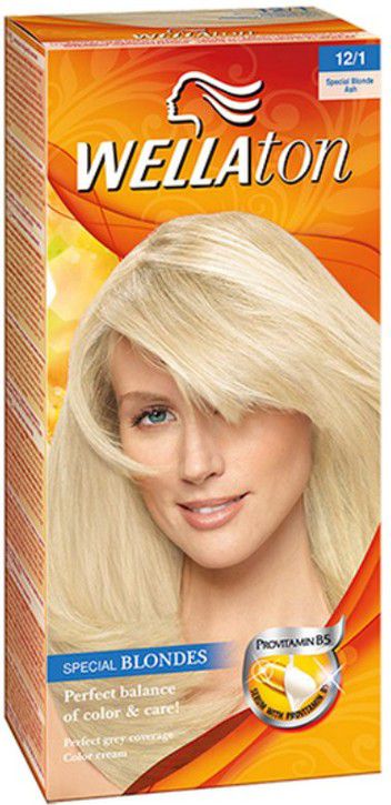 Wella Krem koloryzujący 12/1 BARDZO JASNY POPIELATY BLOND