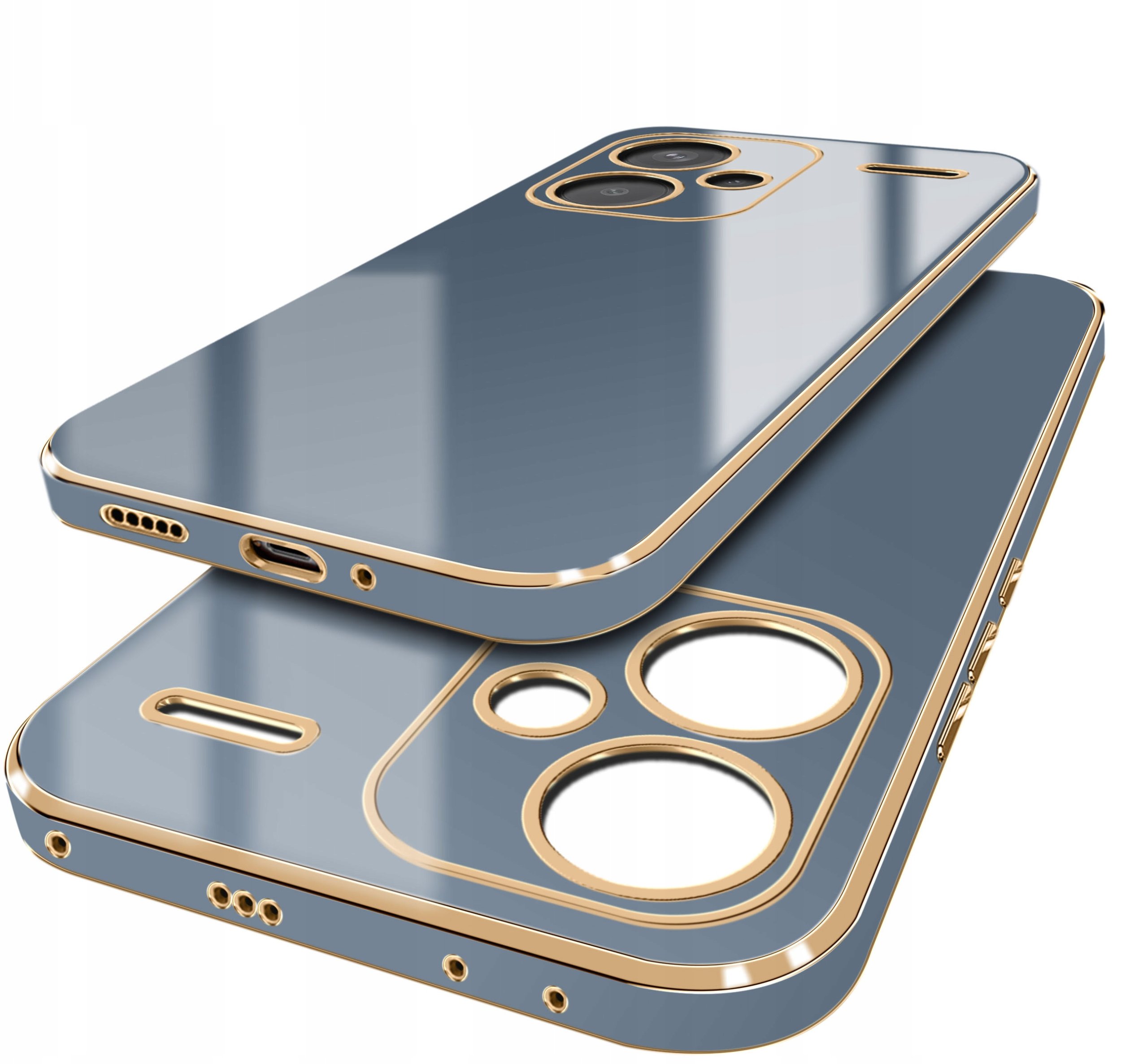 Etui do Xiaomi Redmi Note 13 Pro+ Plus 5G GOLD GLAMOUR